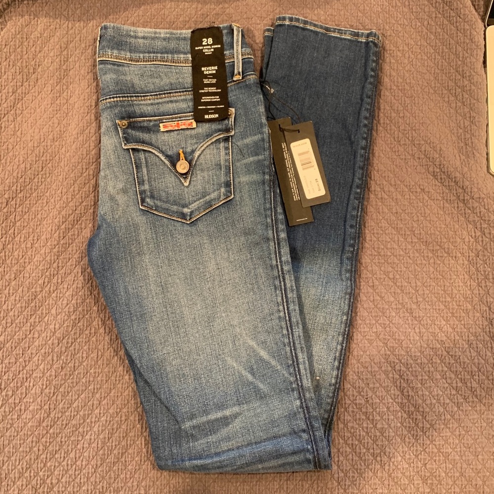 NWT 💙Hudson Supermodel Collin Jeans